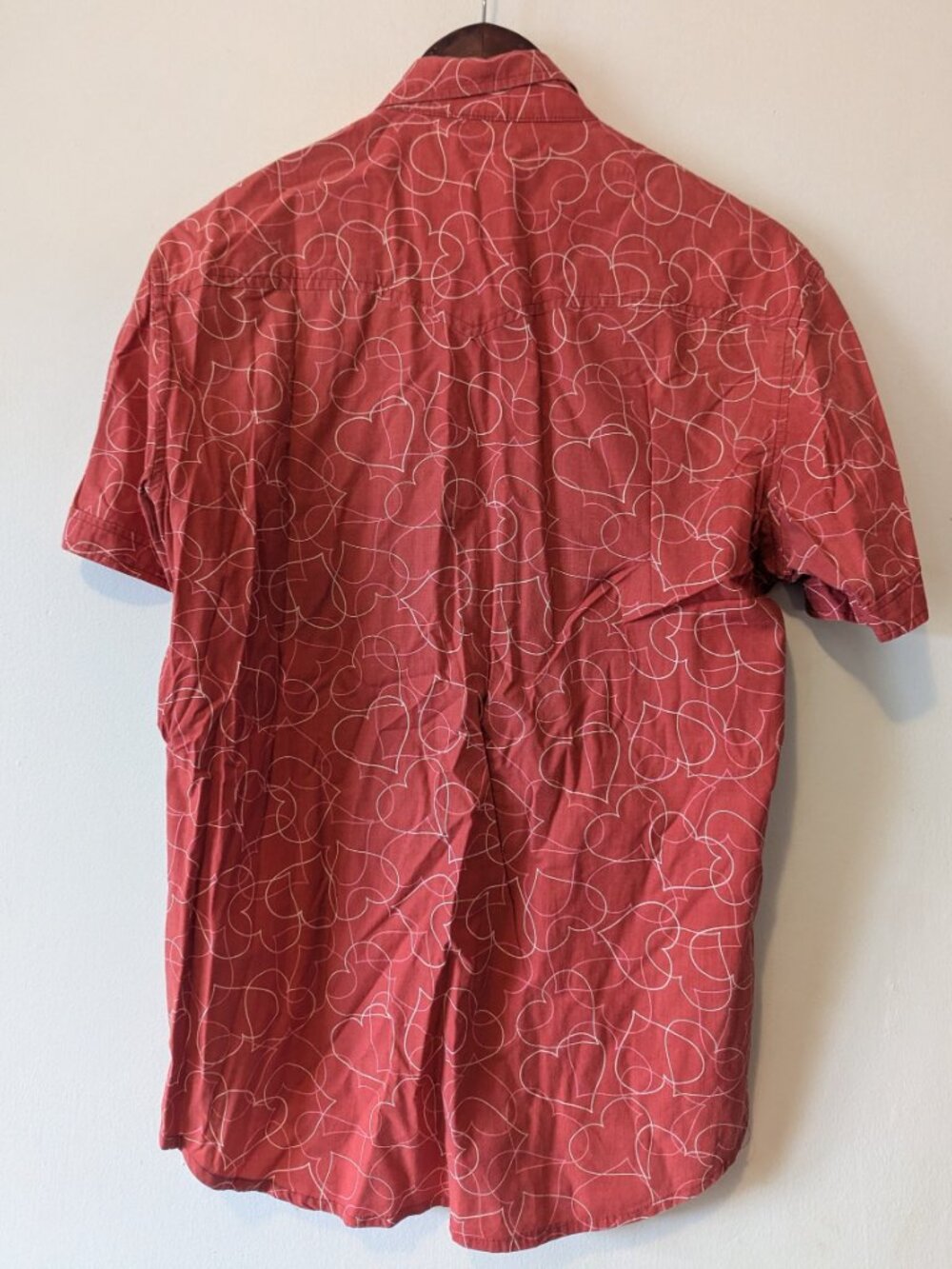 D&G - Unisex Vintage heart print shirt - Sz L - Picture 3 of 8